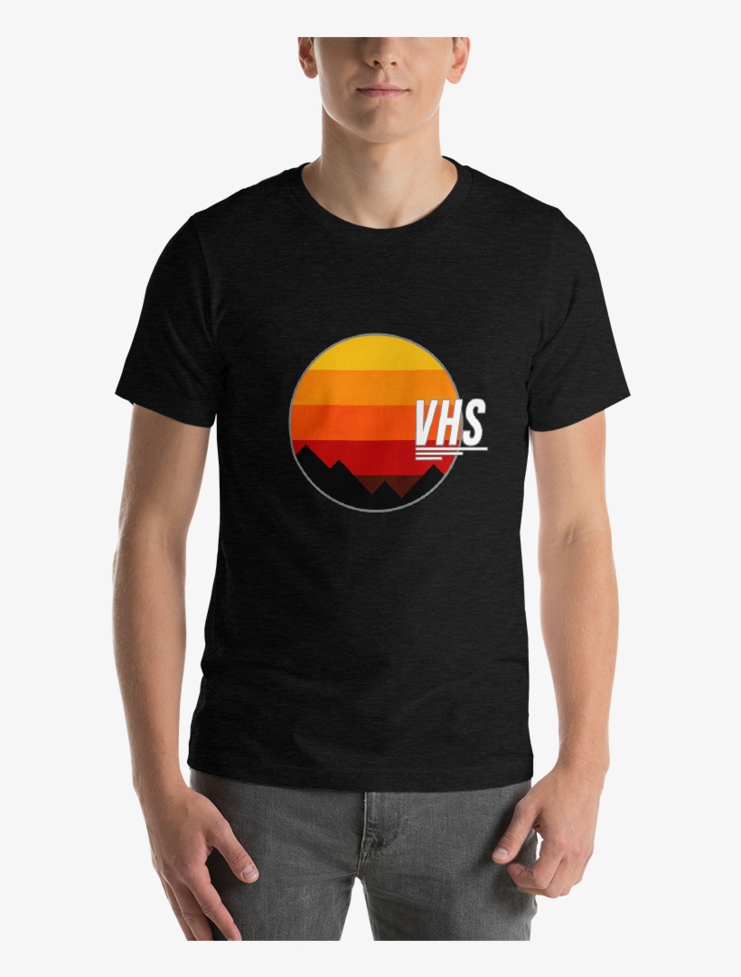 Vhs Retro Sun T-shirt - T-shirt, transparent png download