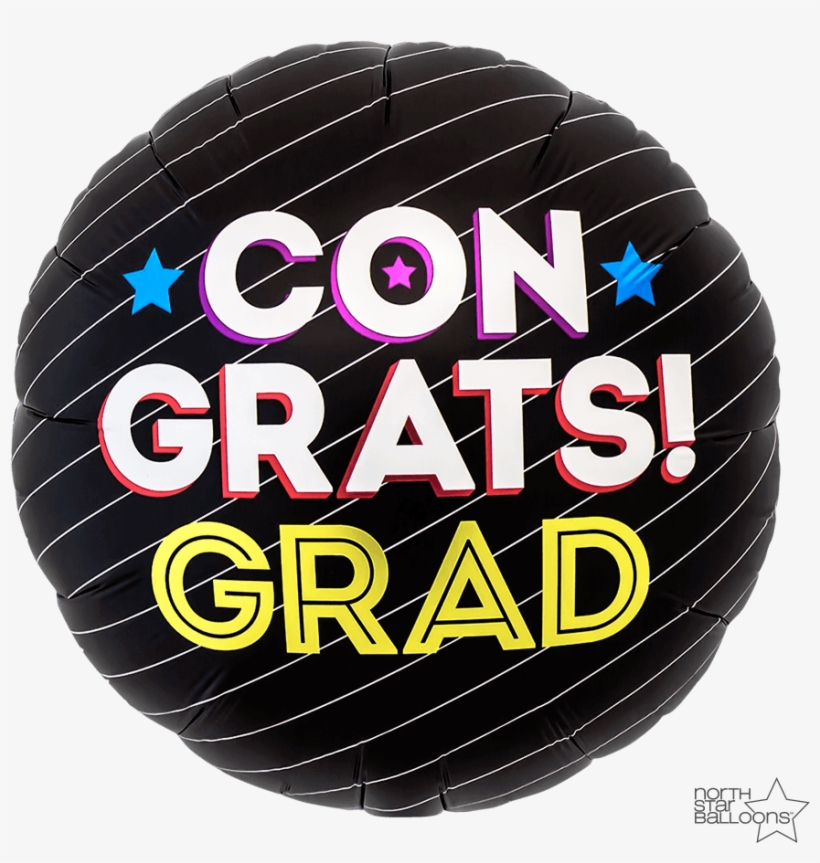Congrats Grad Pinstripe 18 In*, transparent png download