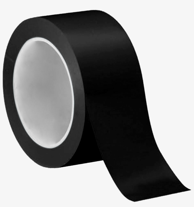 48mm X 914m Freezer Black Tape - Canpaco Inc., transparent png download