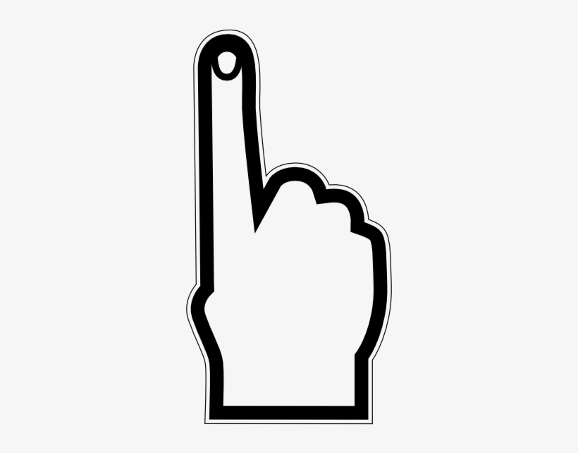 Outline Of A Finger, transparent png download