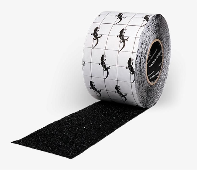 Ghs Safety Sg2412b Gator Grip 12" X 40' Black Anti-slip, transparent png download