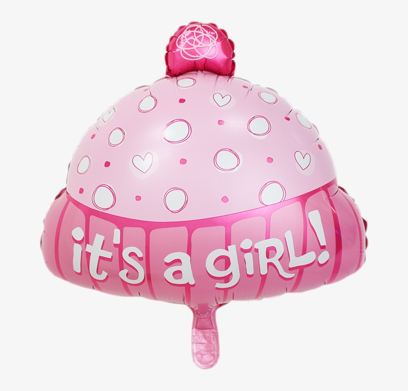 Giant 31" Baby Girl Foil Mylar Balloon It's A Girl, transparent png download
