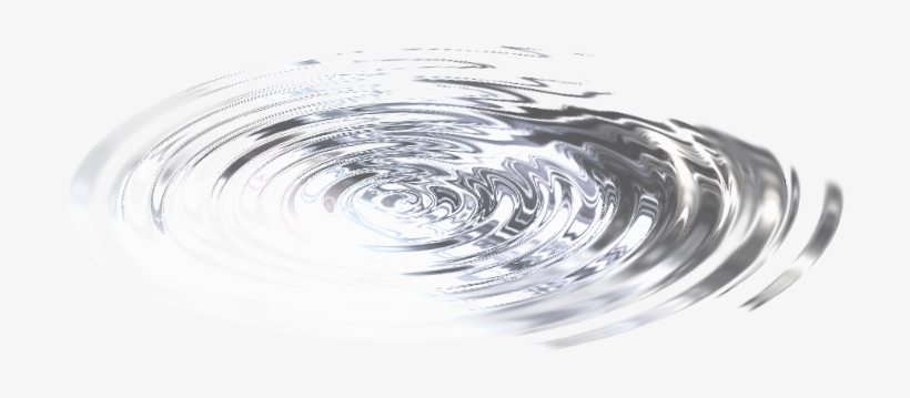 Download Png Клипарт Вода Water Ripple Effect Png - Water Drop Ripple ...