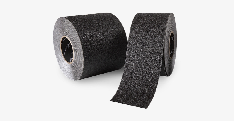 Black Heavy Duty Gator Grip Anti Slip Tape , Per Roll - Incom Manufacturing Sg6506b Anti-slip Tape,black,6, transparent png download