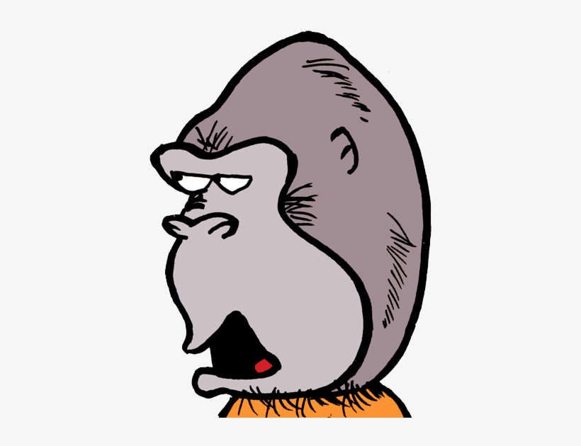 Gus The Gorilla - Dibujos De Naranjas, transparent png download