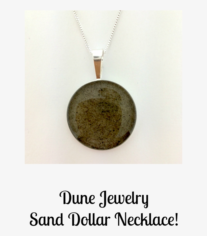 Sand Dollar Png Download - Cracked Glass Necklace, transparent png download