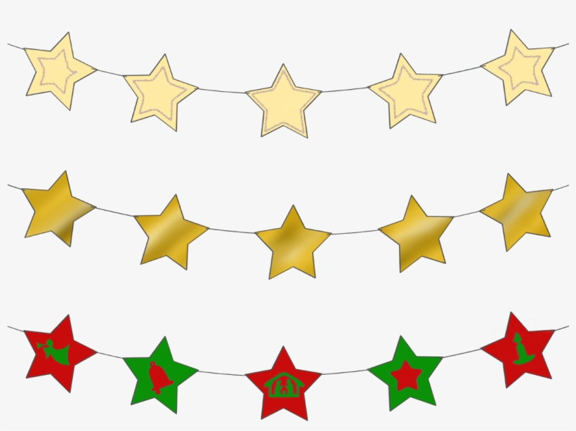 Stars Bunting, transparent png download