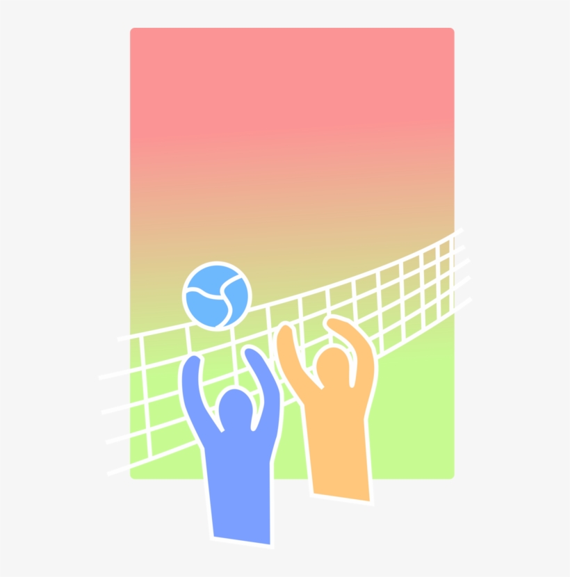 Volleyball Net Sport Beach Volleyball Basketball - Baground Volleyball Png, transparent png download