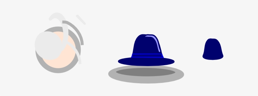 Blue Hat Svg Clip Arts 600 X 228 Px, transparent png download