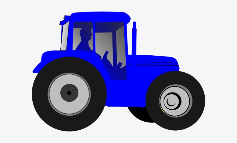 Tractor Clip Art At Clker - Tractor Clip Art Free, transparent png download