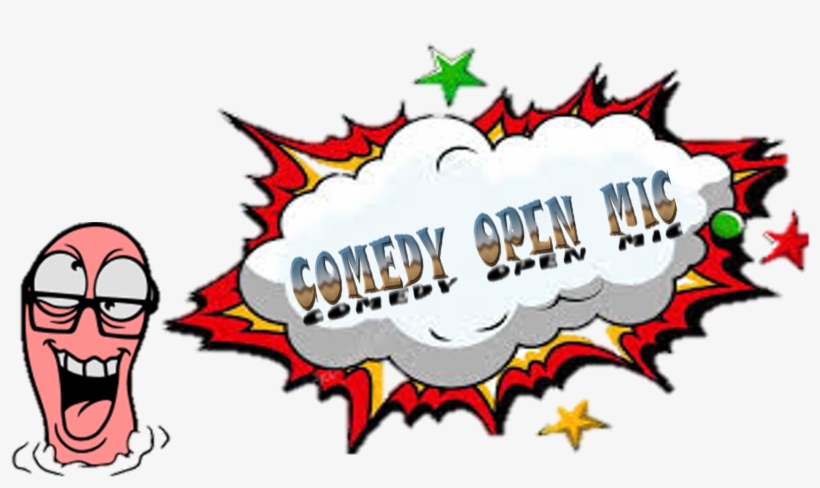 Logo Comedy Open Mic - Comic Background Png, transparent png download