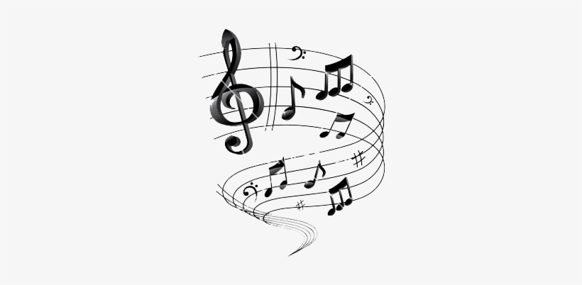 Open Mic Night - Wallstickers4ever Large Wall Vinyl Decal Music Notes, transparent png download