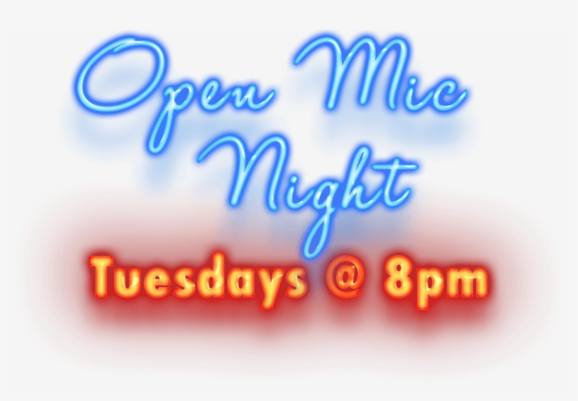 Open Mic Fort Lauderdale - Calligraphy, transparent png download