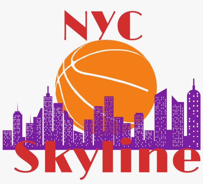 Contact - New York City Skyline Basketball, transparent png download