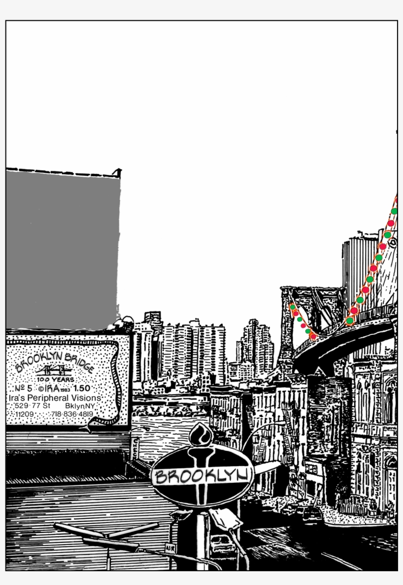 Christmas Card Bridge Ipv Studio Back Of - Brooklyn, transparent png download