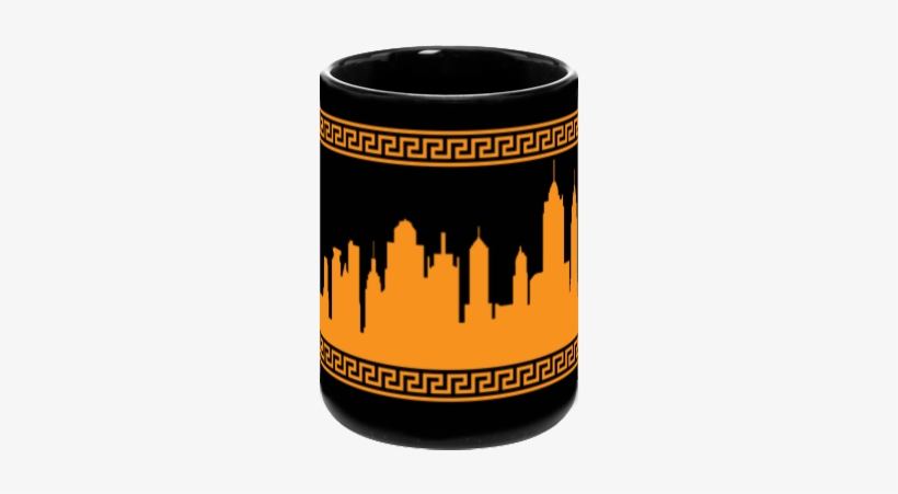 Coffee Mug) · Classical Skyline - Nyc (15oz. Coffee - Carved Iphone 6/6s Plus Wood Slim Matte Black Case, transparent png download