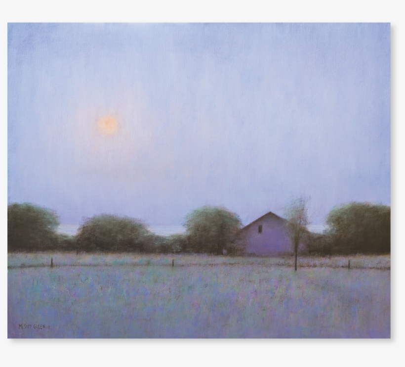 Island Twilight • Oil On Linen • 38 X 46 Inches • Fg - Barn, transparent png download