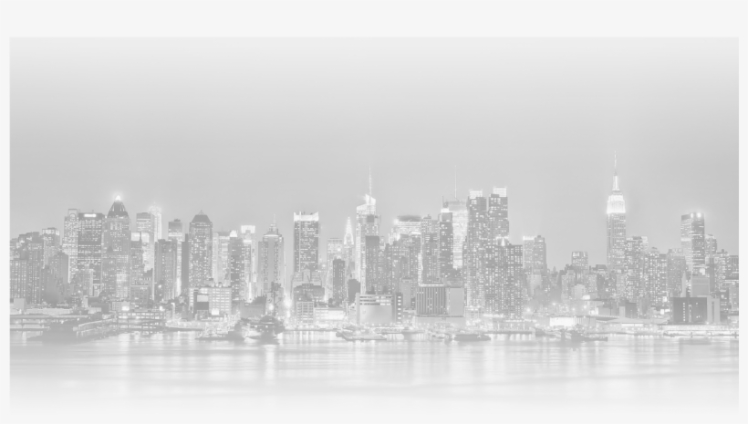 New York At Night Banner, transparent png download