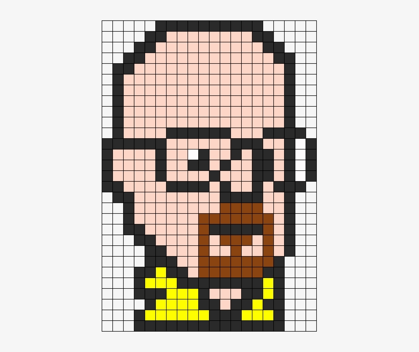 Download Walter White Breaking Bad Perler Bead Pattern / Bead ...