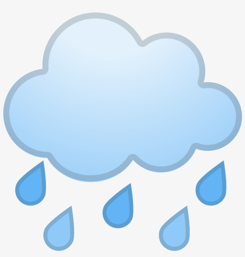Download Svg Download Png - Lluvia Emoji, transparent png download