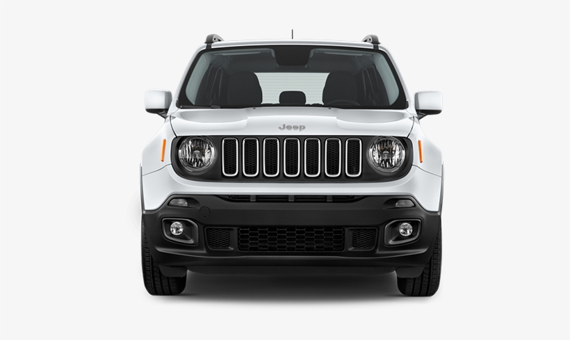 2016 Jeep Renegade Latitude Front View - 2016 Jeep Renegade Front, transparent png download