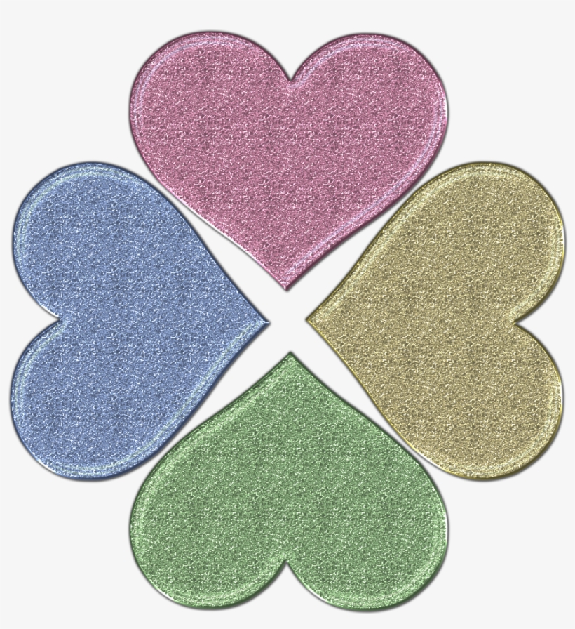 Gold Glitter Heart Clipart - Search Engine, transparent png download