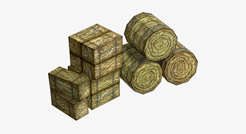 Hay Bales - Hay Bale Model, transparent png download