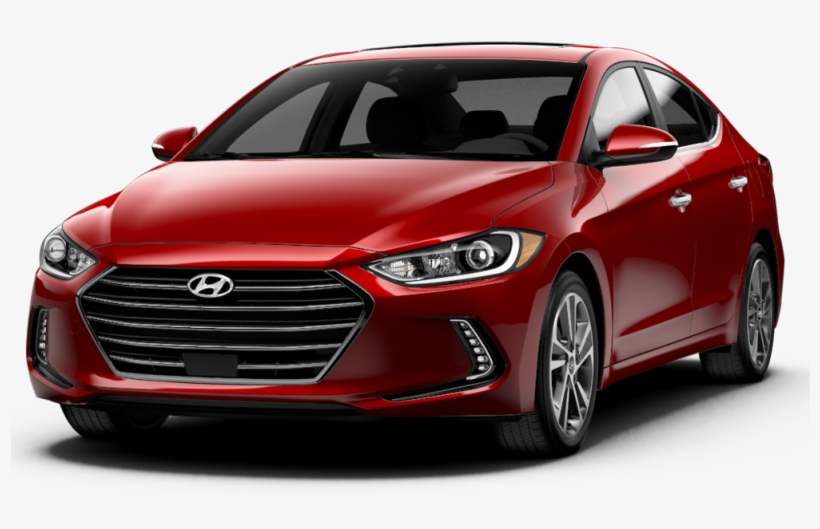 2017 Hyundai Elantra Angular Front - Hyundai Elantra 2018 Black, transparent png download