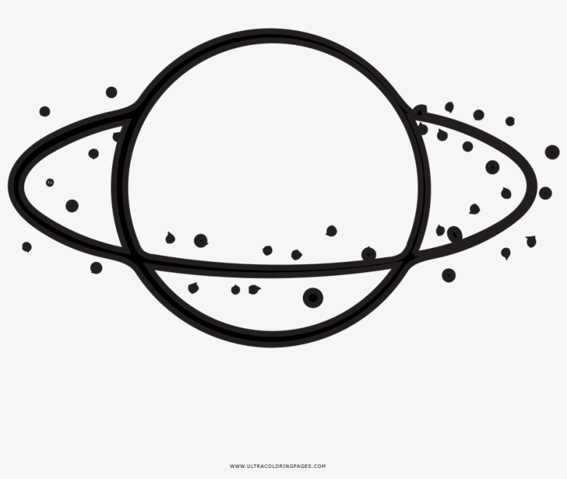 Asteroid Coloring Page - Icon, transparent png download