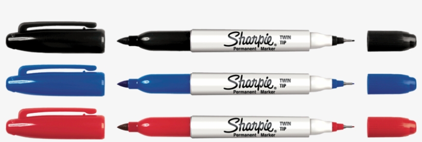 Product Image - Sharpie Markers Twin Tip, transparent png download