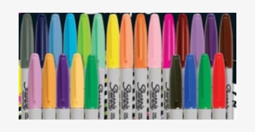 Sharpie Electropop Fine Permanent Markers, transparent png download