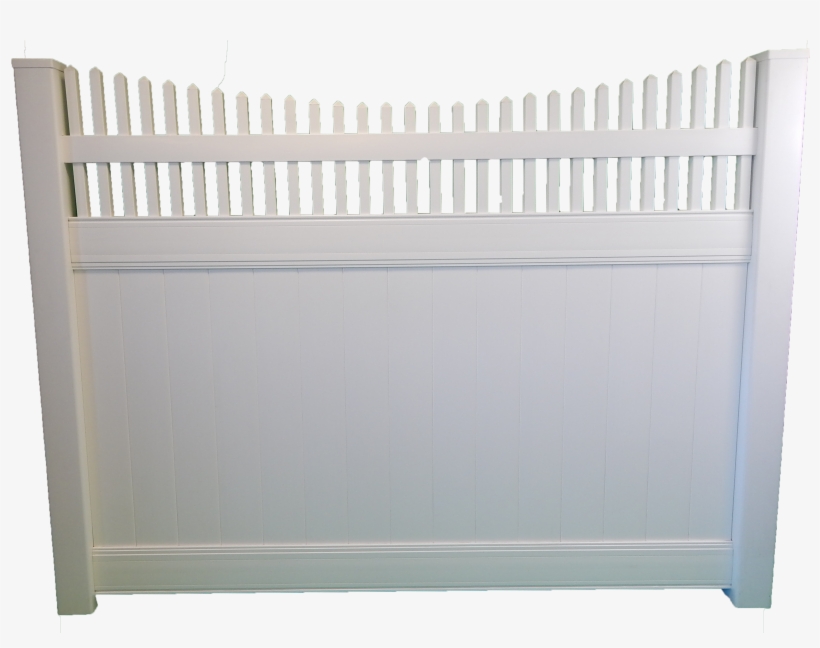 Vinyl Fence - Synthetic Fence, transparent png download