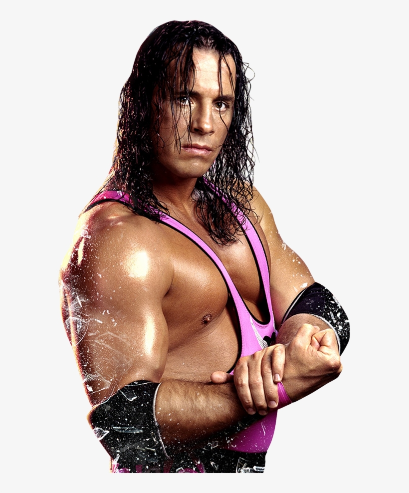 Bret Hart Png Transparent File - Bret The Hitman Hart Wwe Wcw Signed Autographed 8x10, transparent png download