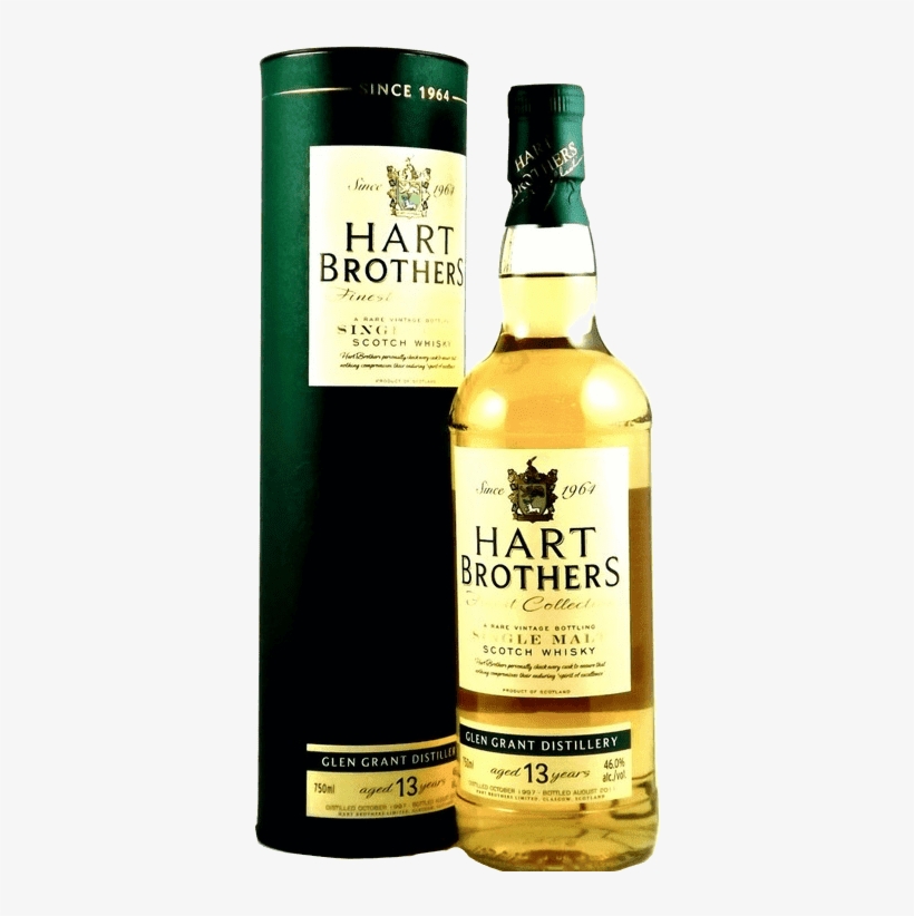Glen Grant Super Alcoolisé Whisky Glen Grant Hart Brothers - Hart Brothers, transparent png download