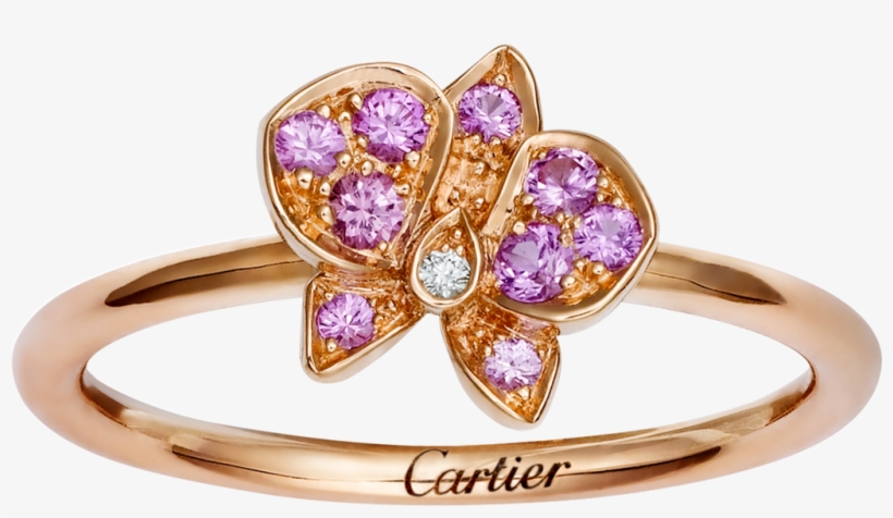 cartier orchid ring