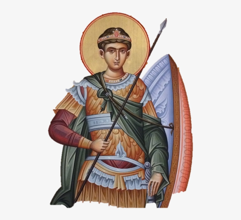 The Military Expertise Of Saint Demetrios Led Galerius, - Saint Demetrios Png, transparent png download