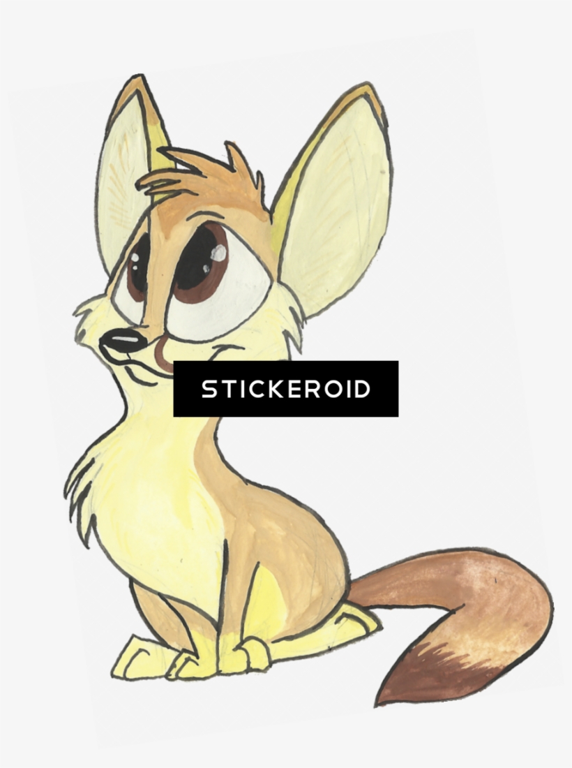 Fennec Fox Animals - Cartoon, transparent png download