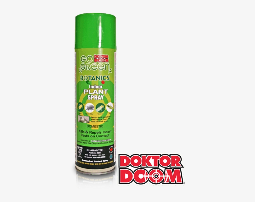 Doktor Doom Botanics Indoor Plant Spray 500 Gram - Plant Spray, transparent png download