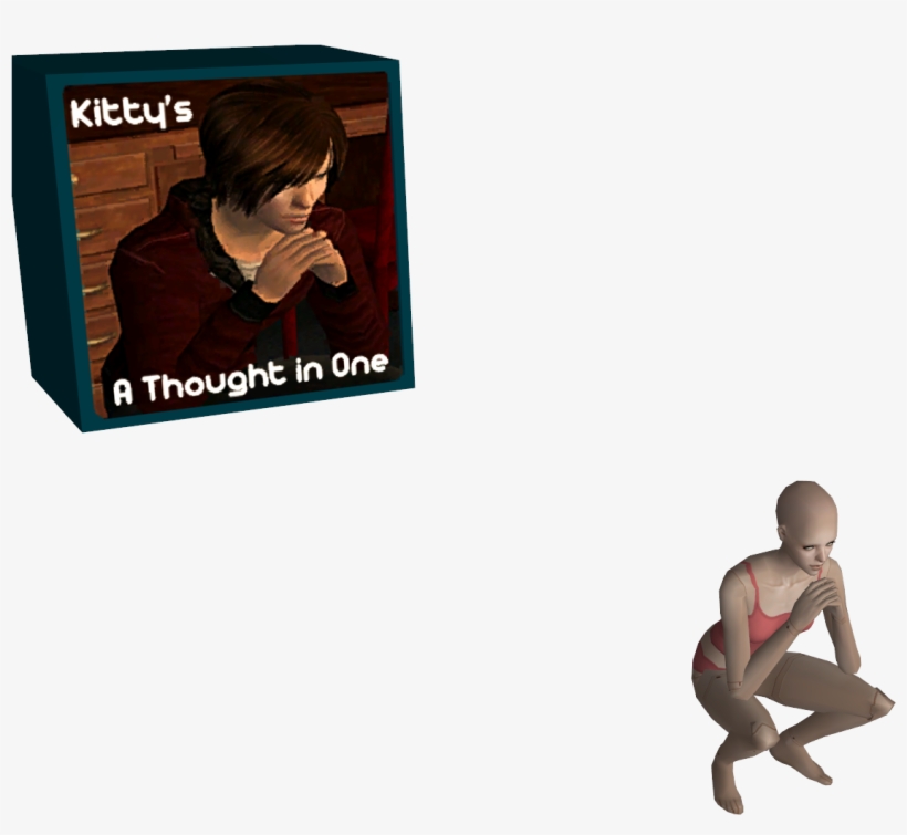 Pose Thought In One Slav Squat Slavic Squat Squatting - Sitting, transparent png download