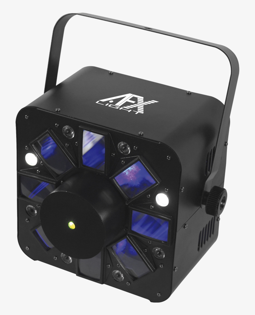 5x3w Rgbaw Cree Led Effect Blue/red Laser, 8x1w Wh - Dmx Laser Light Effect Afx, transparent png download