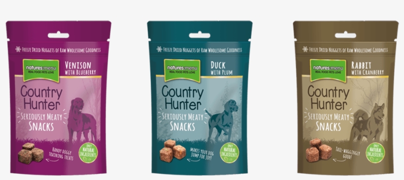 Freeze Dried Dog Snacks Duck With Plum - Country Hunter Freeze Dried Venison And Blueberry Dog, transparent png download