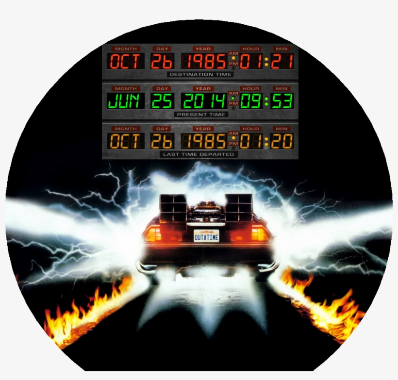 Back To The Future Png, transparent png download