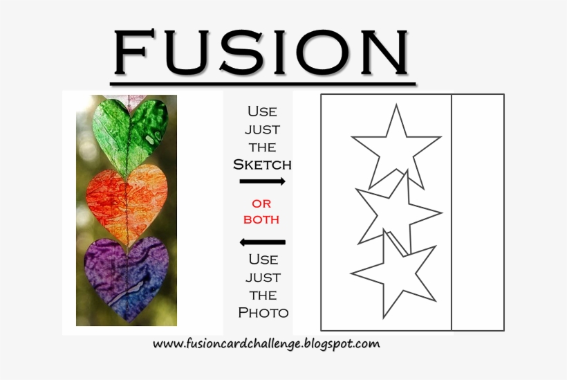 Fusion {paper Hearts} Sketch 2, Card Sketches, Fusion - Lilac, transparent png download