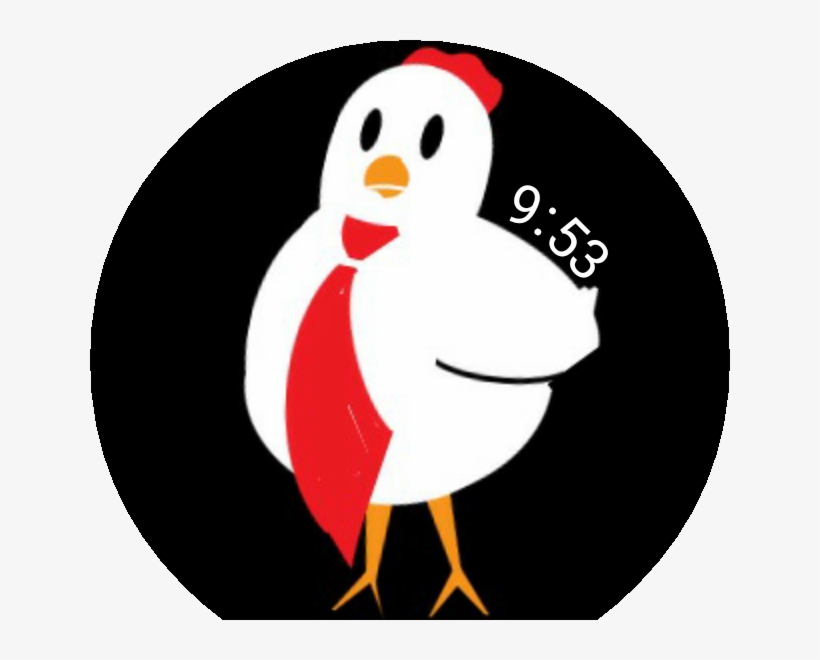 Hen Tie Watch Face Preview, transparent png download