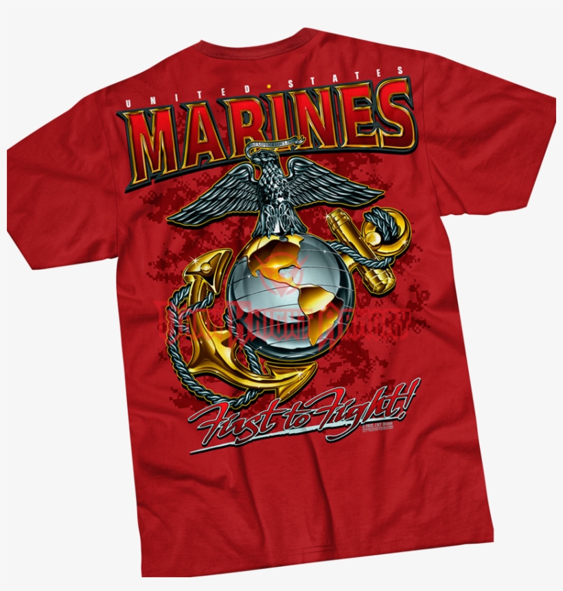 Usmc Eagle, Globe & Anchor V - Past Time Signs Vs-t519 New Eg, transparent png download