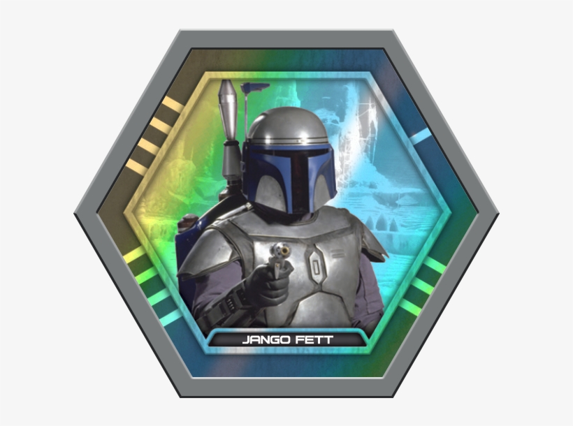 Topps Star Wars Galactic Connexions, Jango Fett - Star Wars, transparent png download