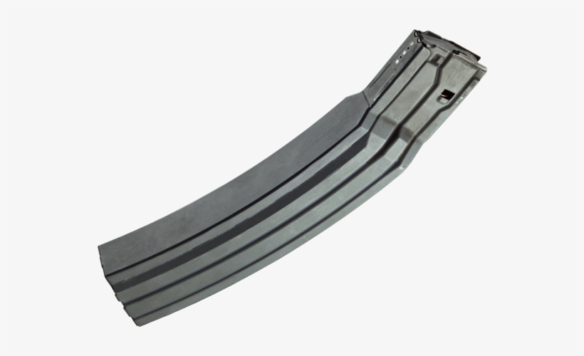56 Clip 15 Round Clip Black And White Download - Surefire 100 Round Magazine, transparent png download
