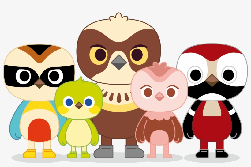 Birdy Friends - Cartoon, transparent png download