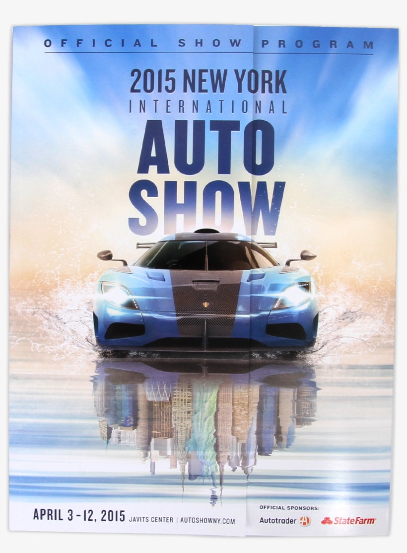 Auto 2017 Png >> 2015 Nyias Program - New York Auto Show Program, transparent png download