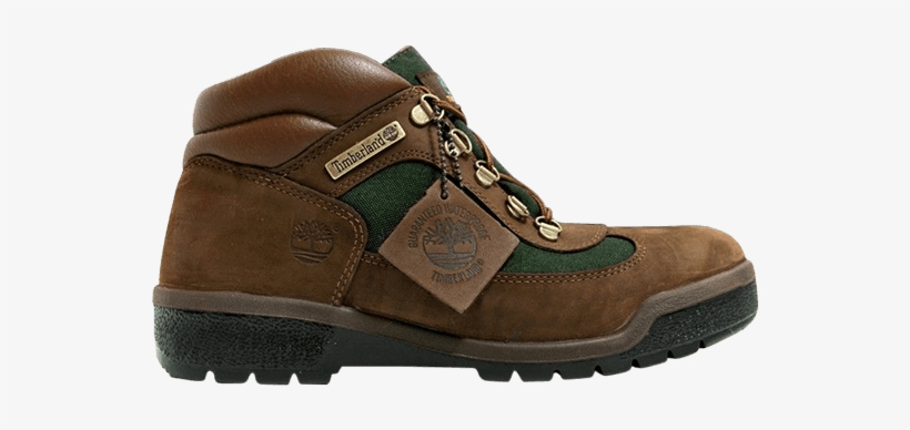 10025 Timberland Field Boot Waterproof Brown/green, transparent png download